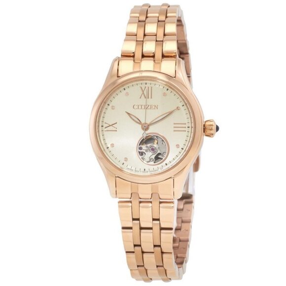 NWT Citizen Fashion Ladies Automatic Steel Authentic Watch - Picture 1 of 3